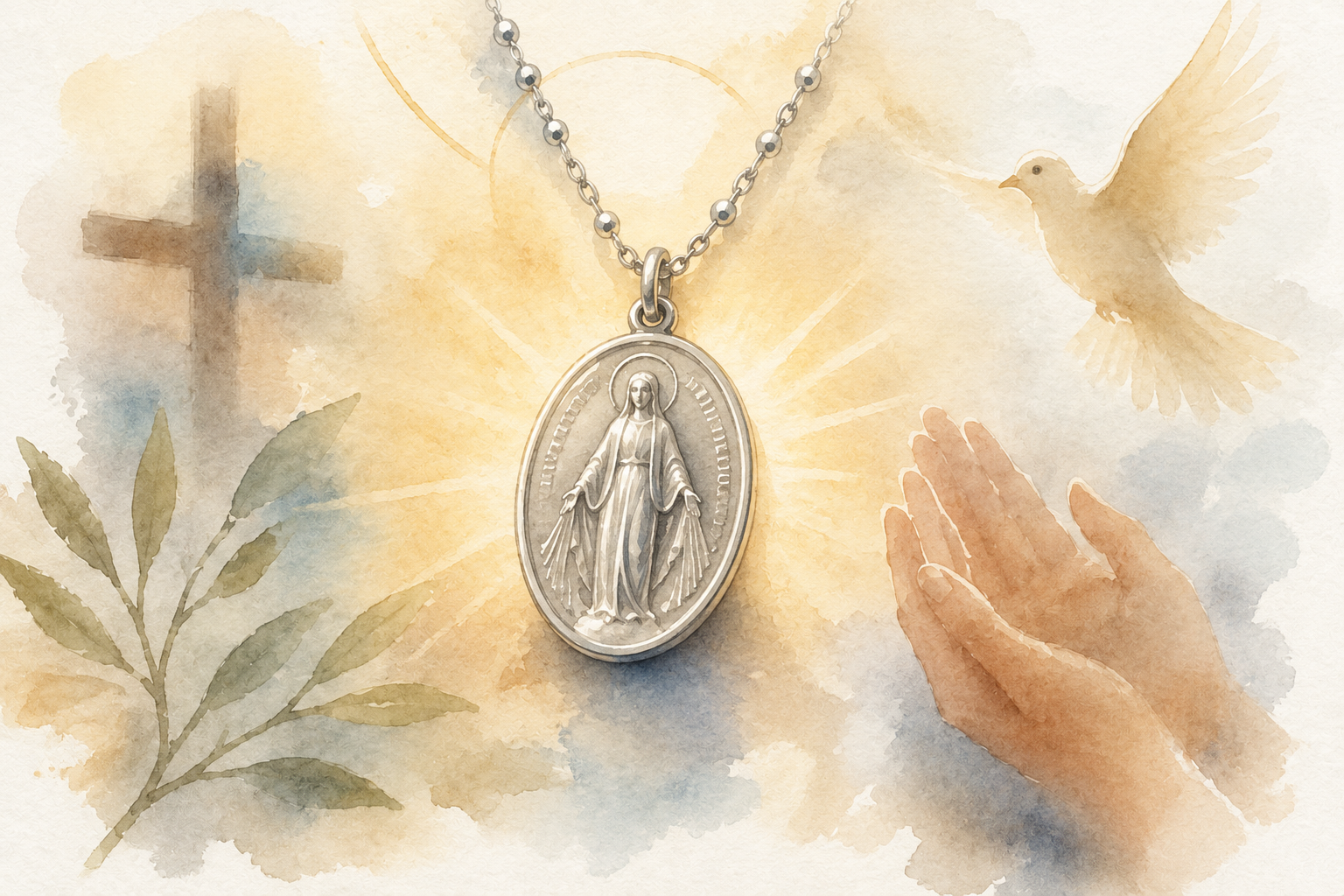 Beneficios de usar una medalla religiosa: protección y significado