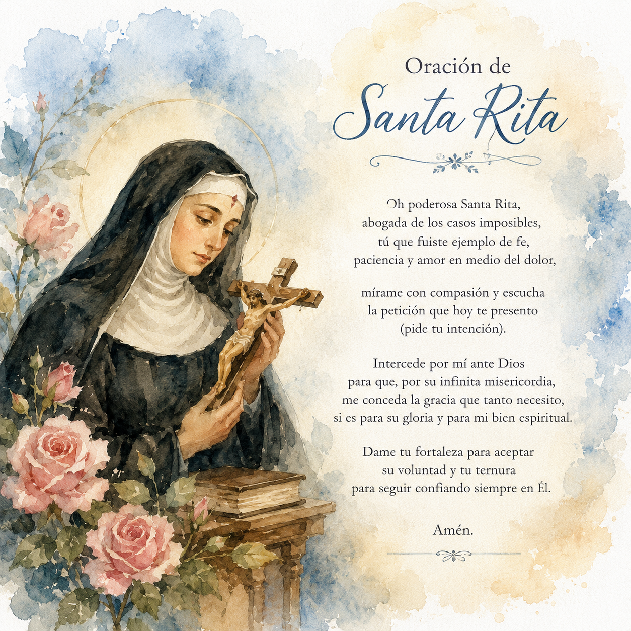 Oración a Santa Rita de Casia: Cuándo y Cómo Rezarla