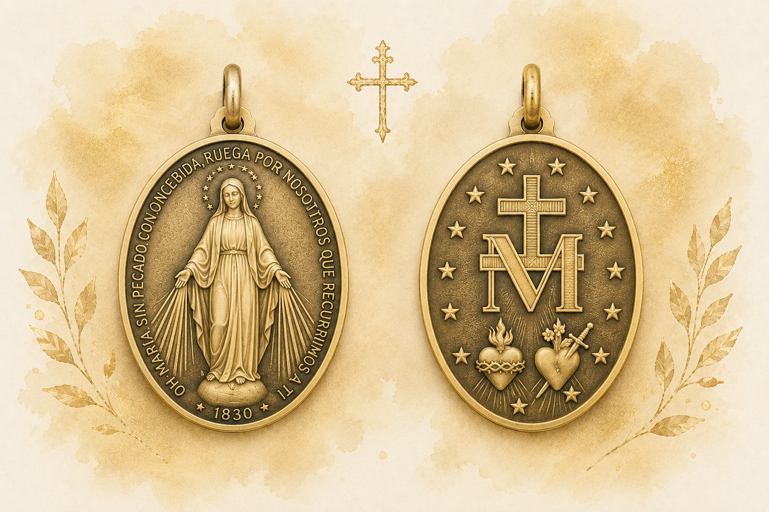 colección medalla milagrosa virgen de los rayos