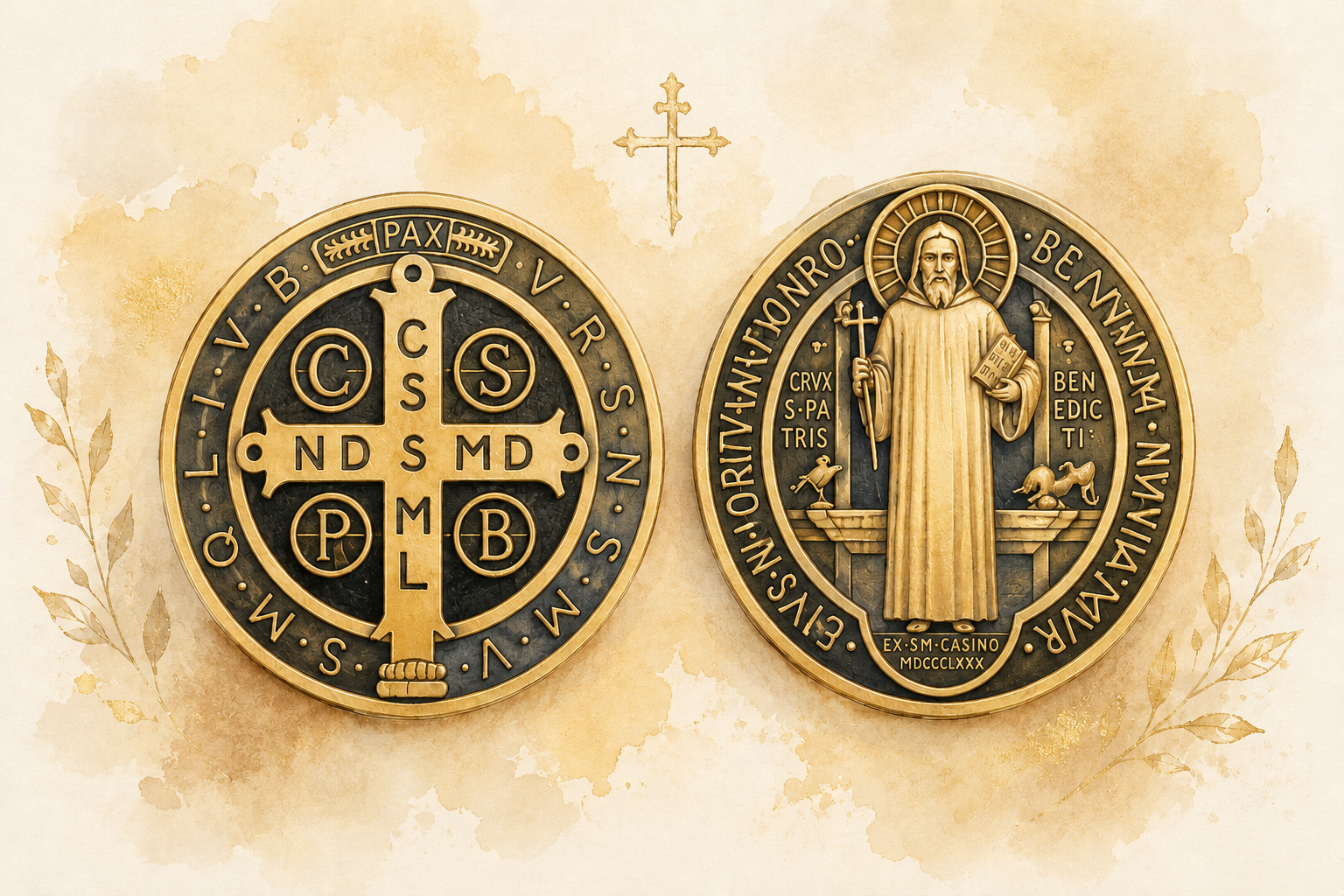 medalla de san benito