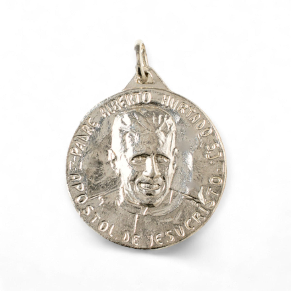 Medalla de San Alberto Hurtado en plata