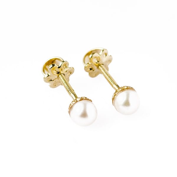 Aros de perla abridores para bebé