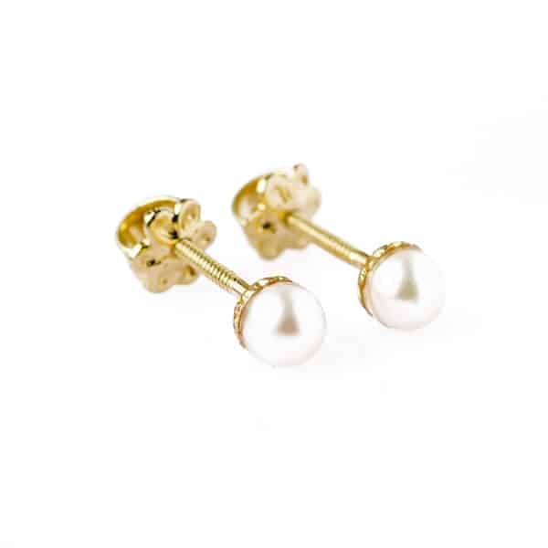 Aros de perla abridores para bebé
