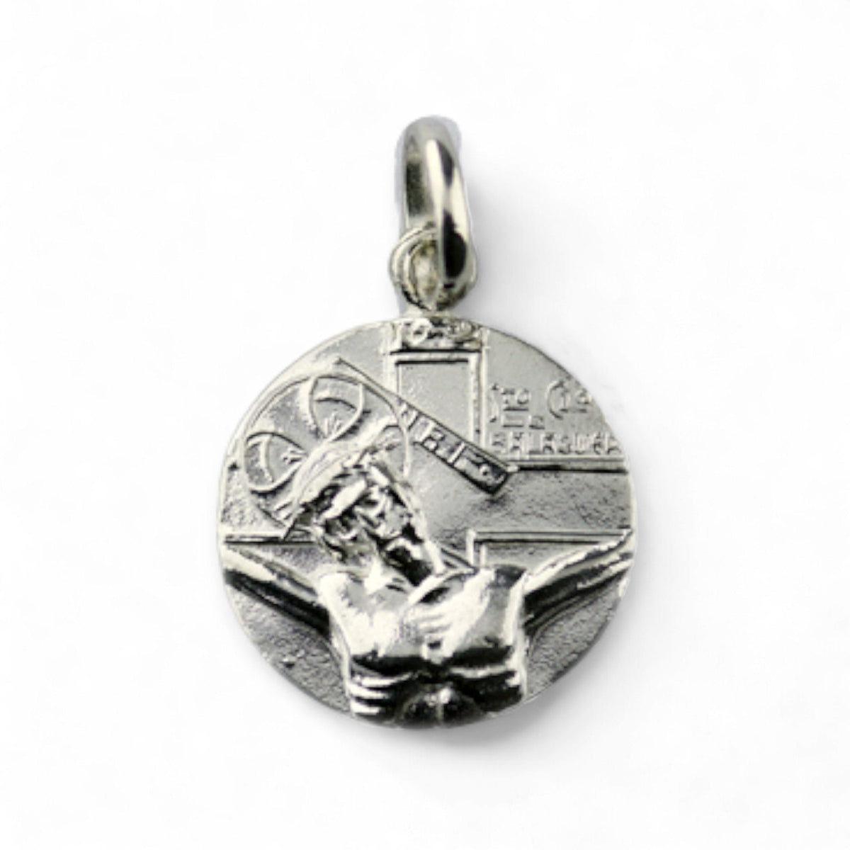 Medalla de Cristo de Balaguer en plata