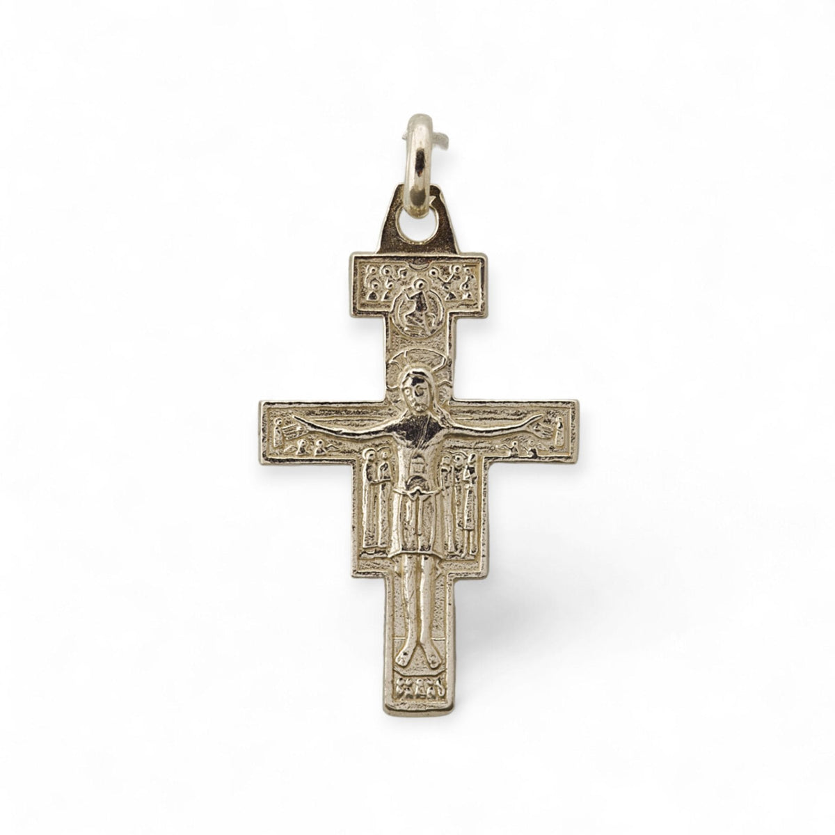 Cruz de San Damián en plata