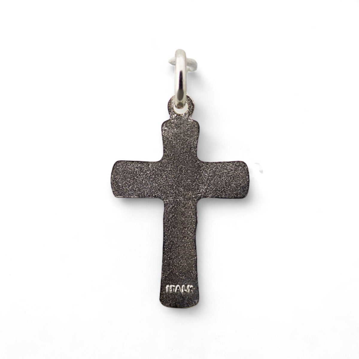 Cruz de la Santísima Trinidad en plata - detalle