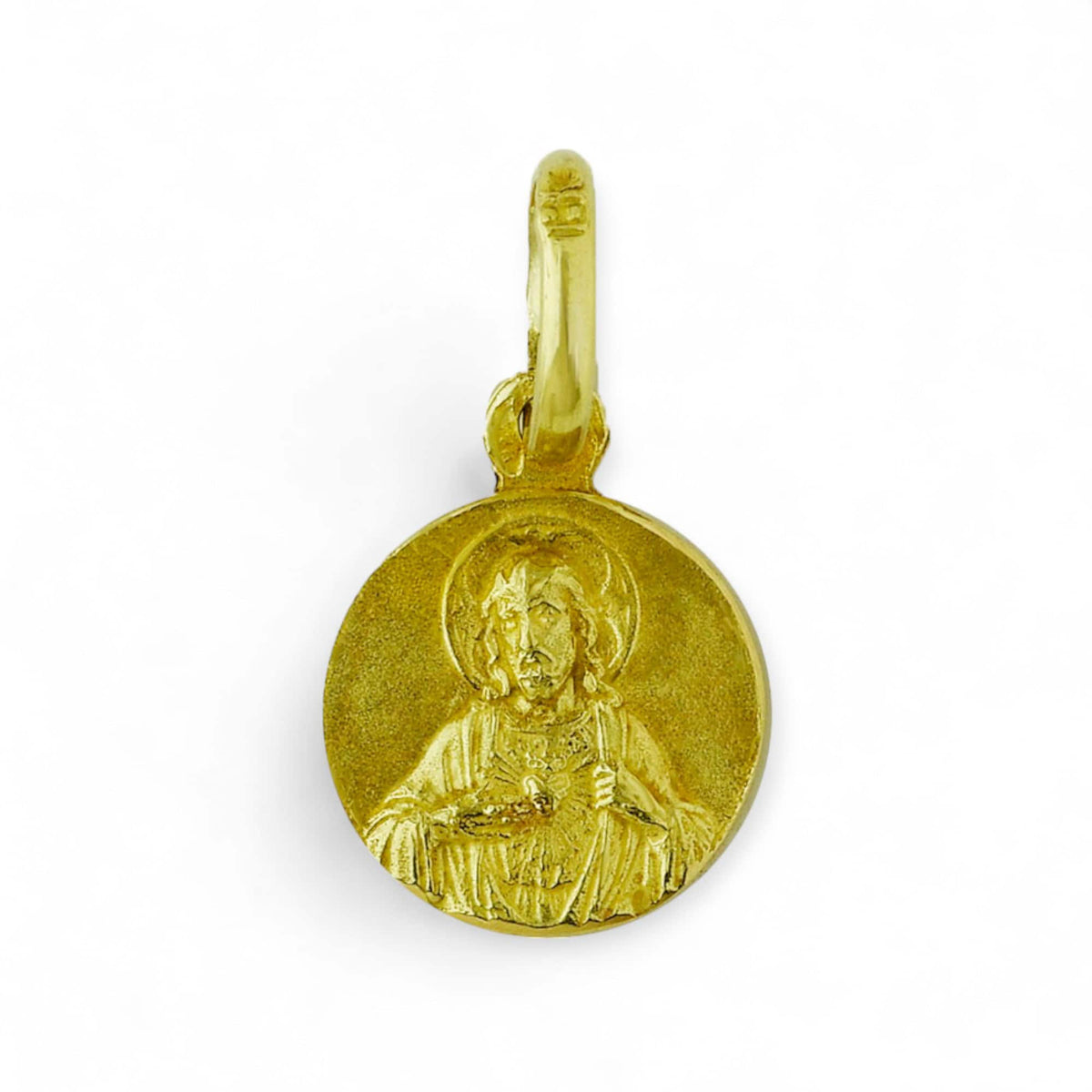 Medalla Escapulario en oro 18k - 10mm