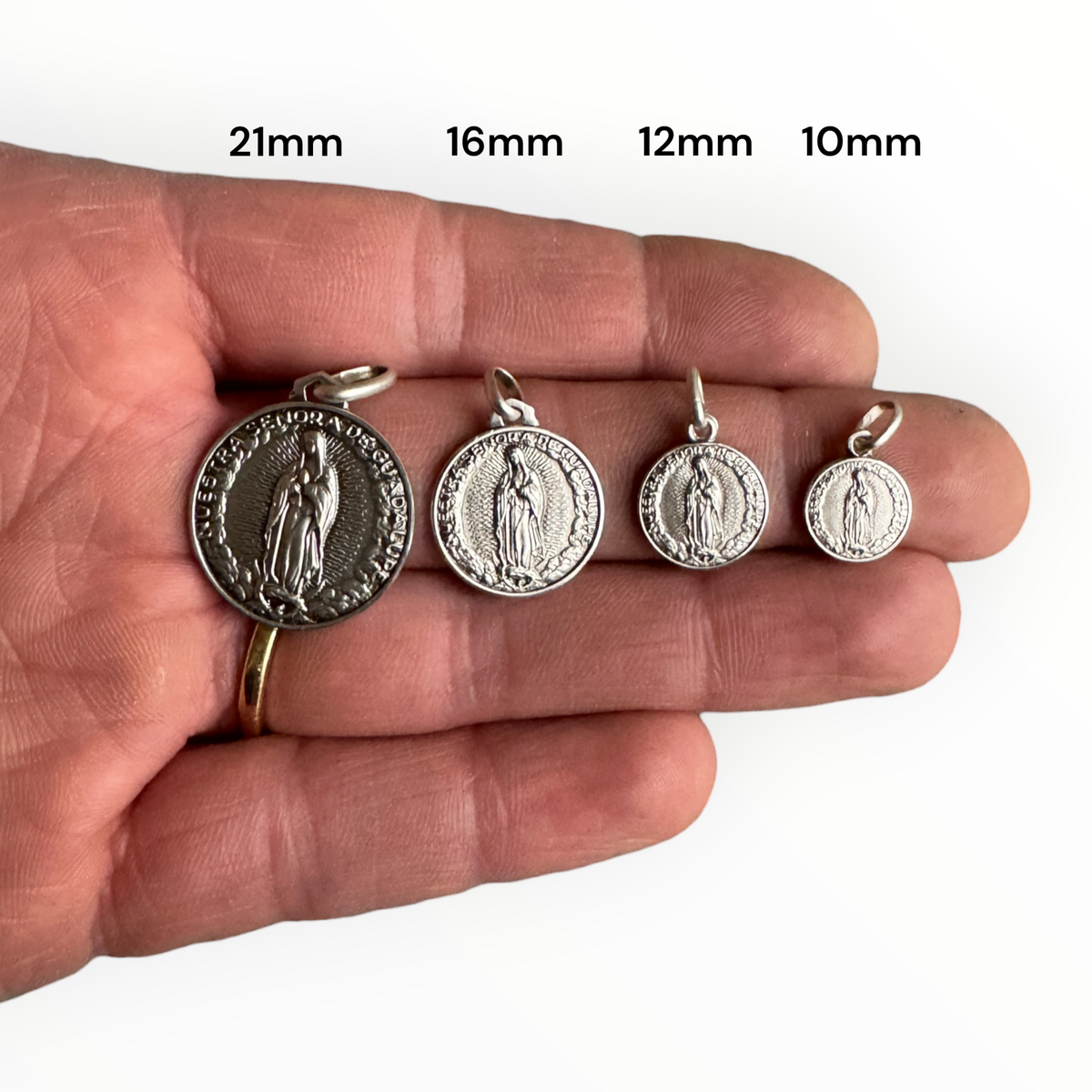 Medalla Virgen de Guadalupe