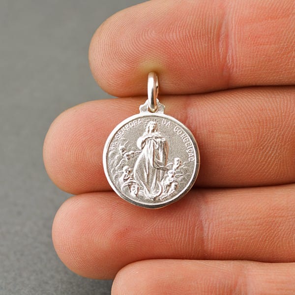 Medalla Virgen de la Concepción y Virgen de Fátima