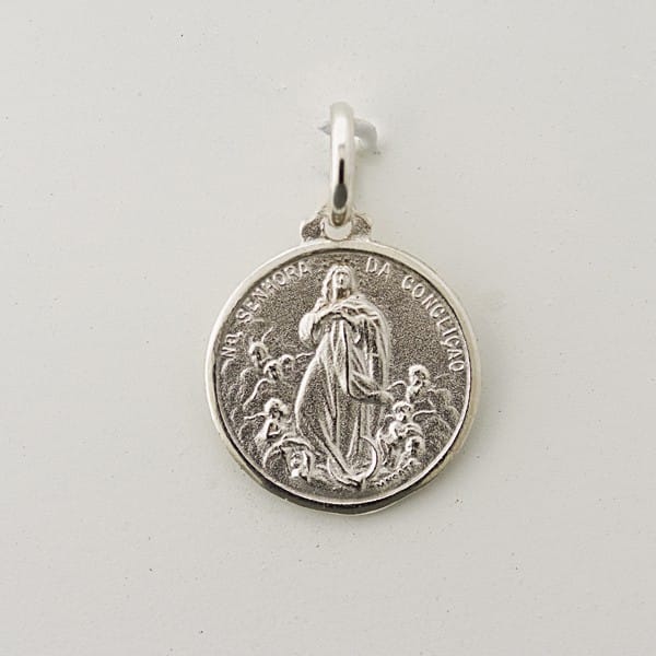 Medalla Virgen de la Concepción y Virgen de Fátima