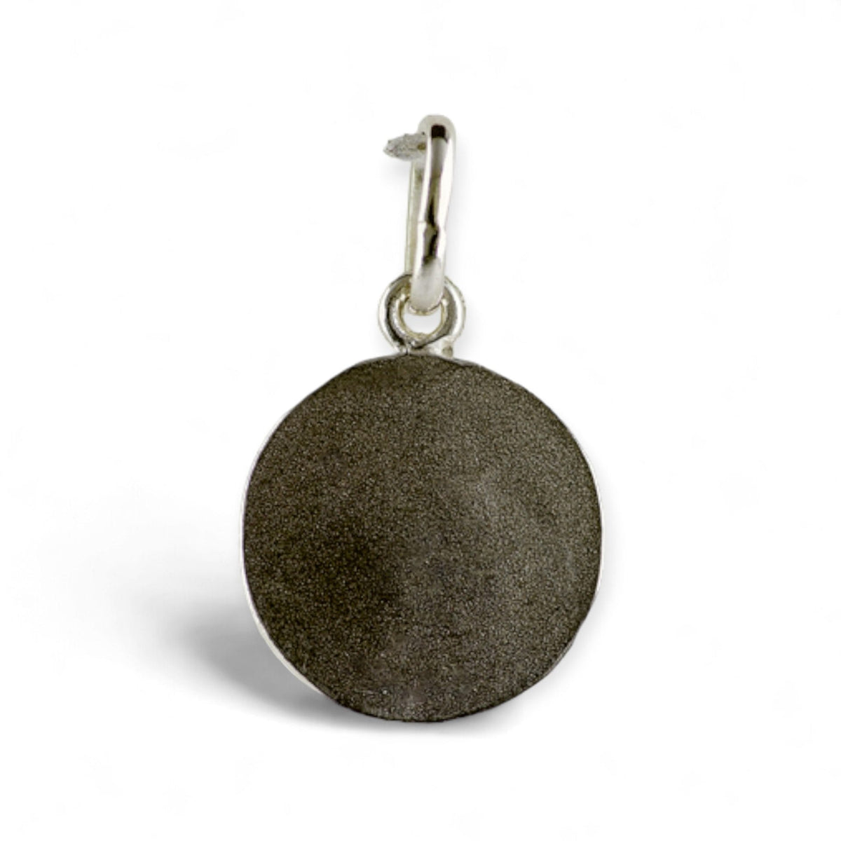 Medalla de Santa Rosa en plata - detalle