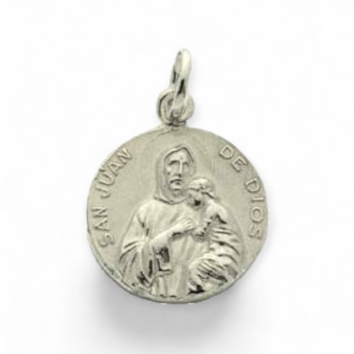 Medalla de San Juan de Dios en plata