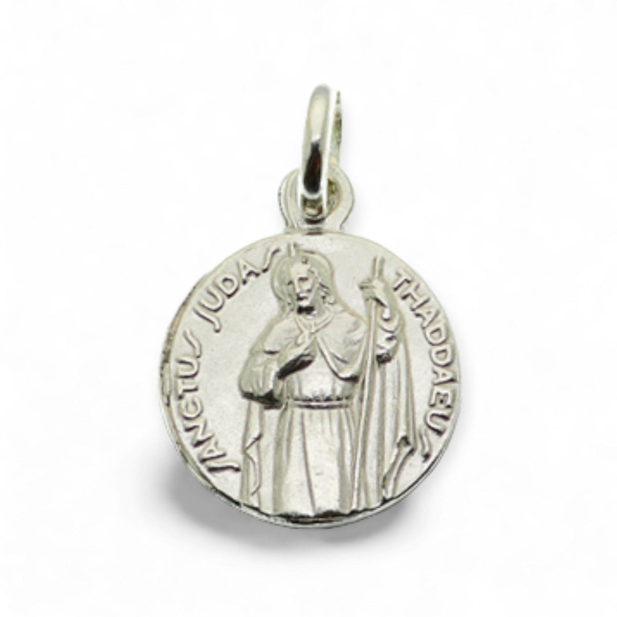 Medalla de San Judas Tadeo en plata