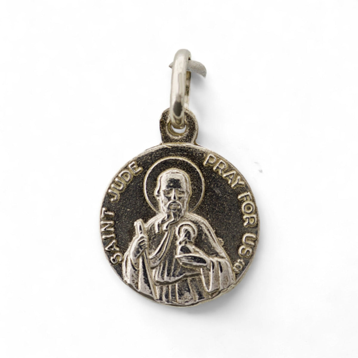 Medalla de San Judas Tadeo en plata