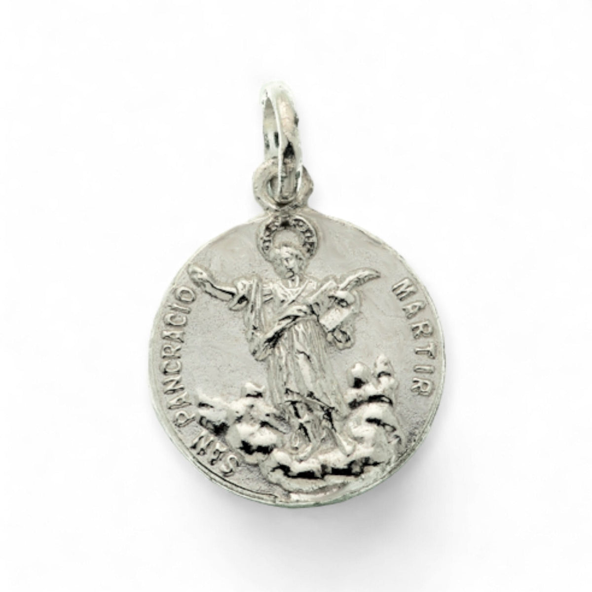 Medalla de San Pancracio en plata