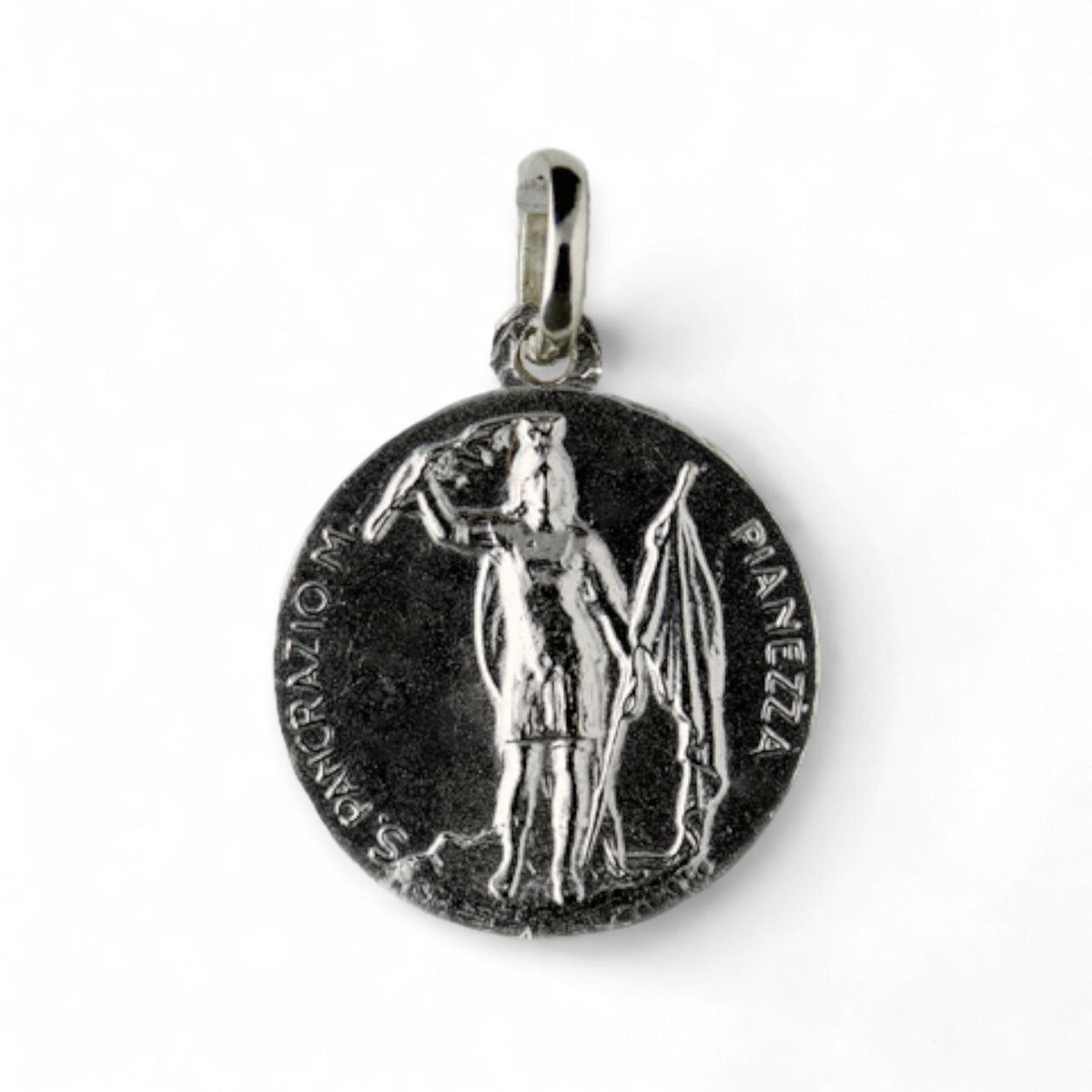 Medalla de San Pancracio en plata