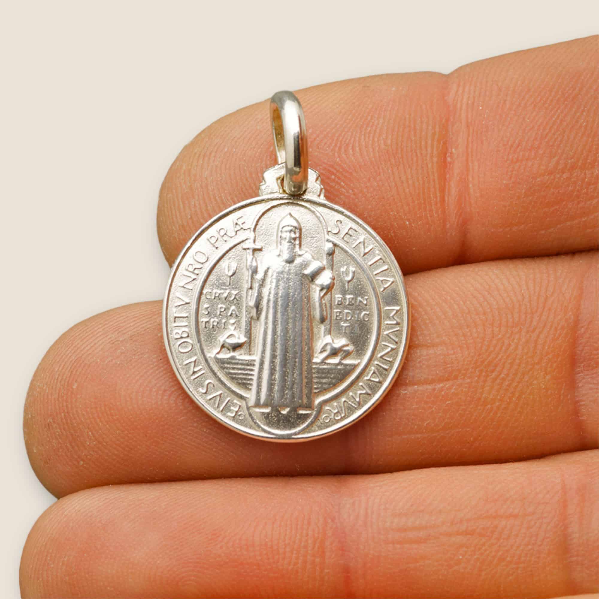 Medalla de San Benito 20mm