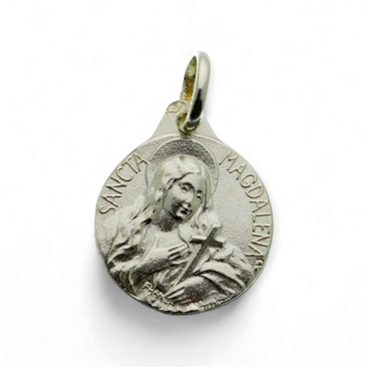 Medalla de Santa Magdalena Sofía Barat en plata