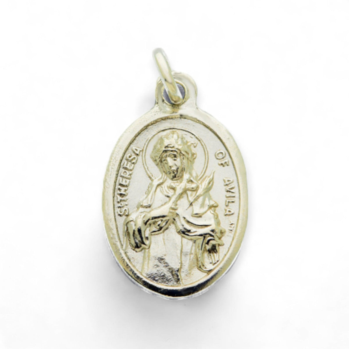 Medalla de Santa Teresa de Jesús en plata