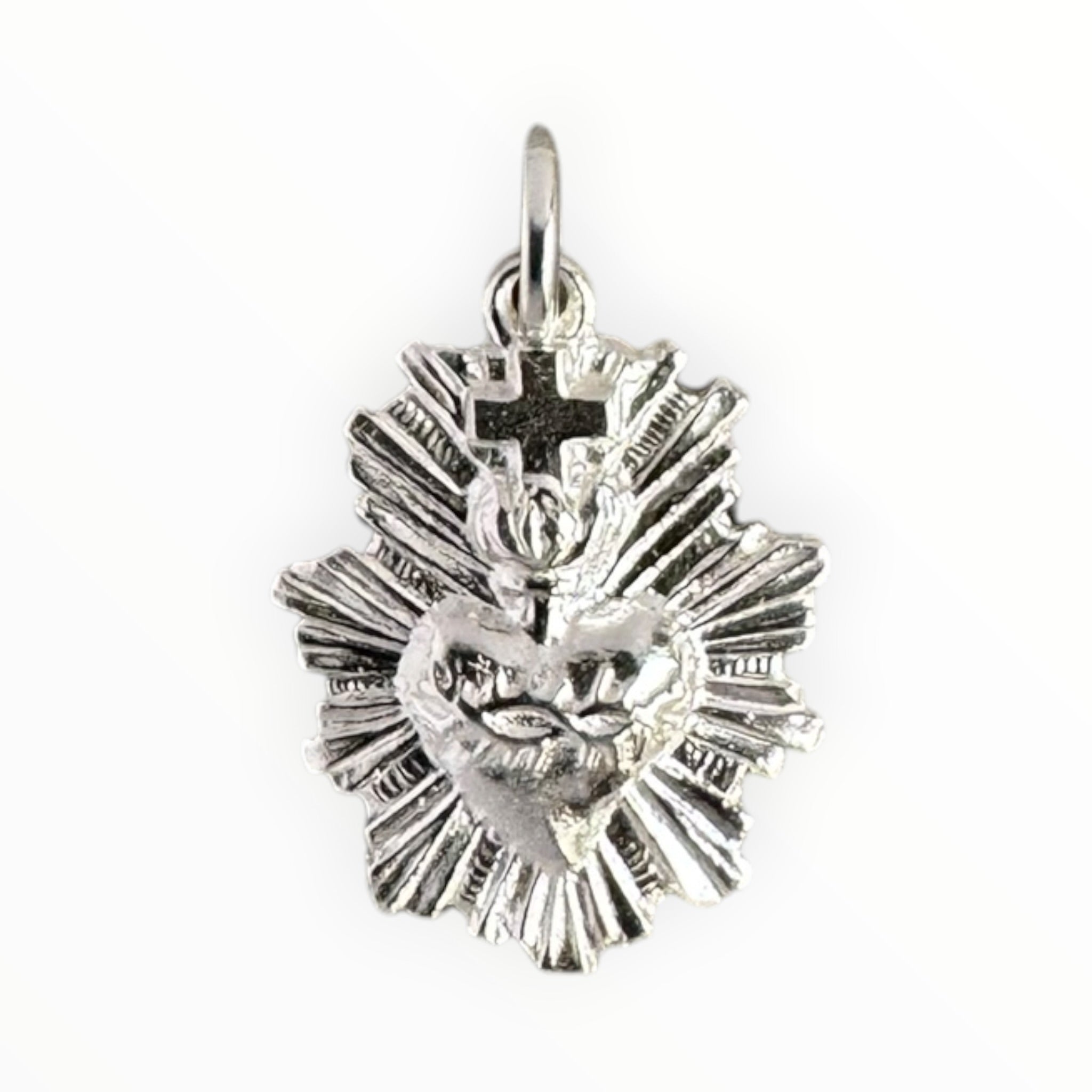 medalla corazon detente plata