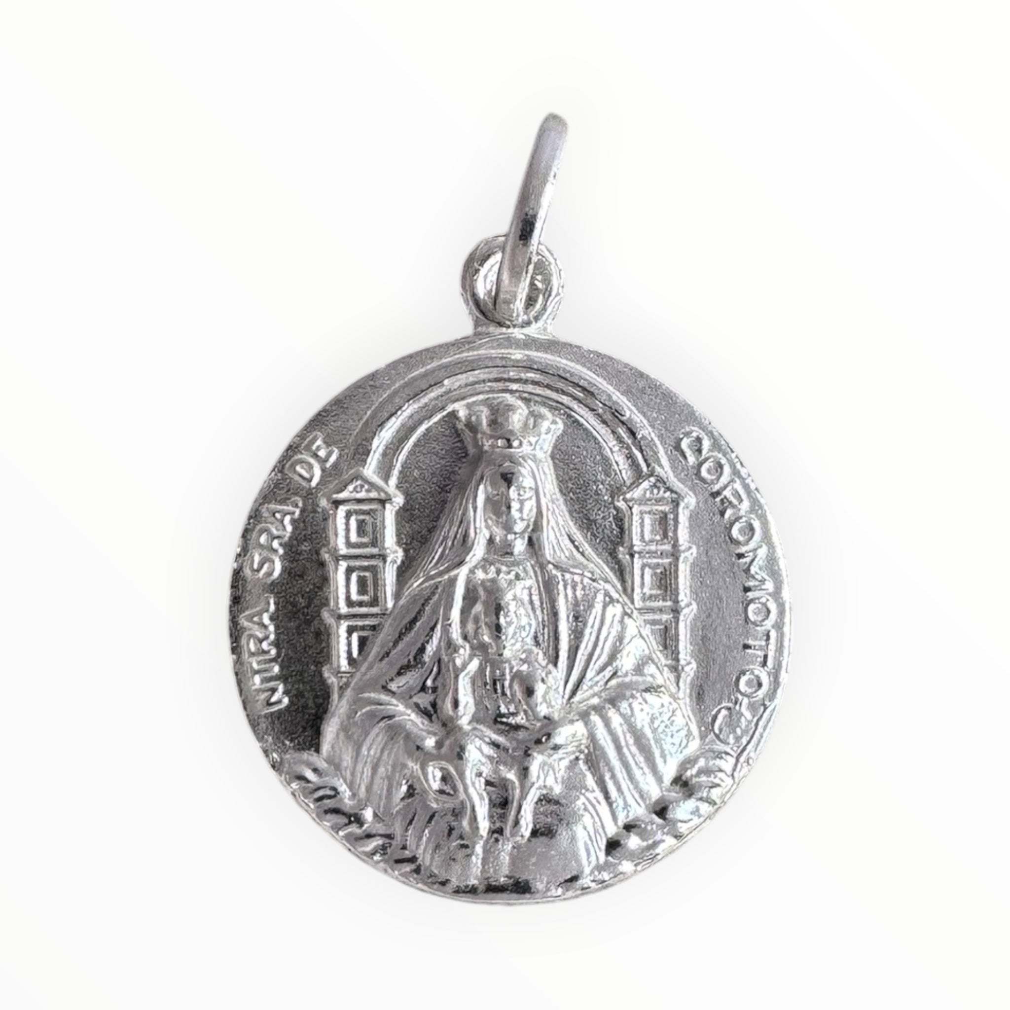 Medalla de Nuestra señora de Coromoto en Plata