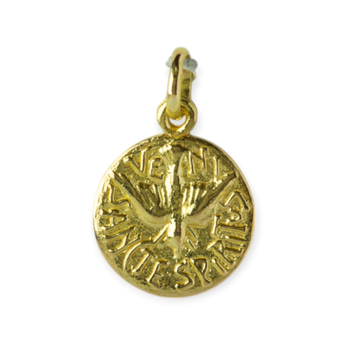 Medalla del Espíritu Santo Fernand Py en oro 18k - 15mm