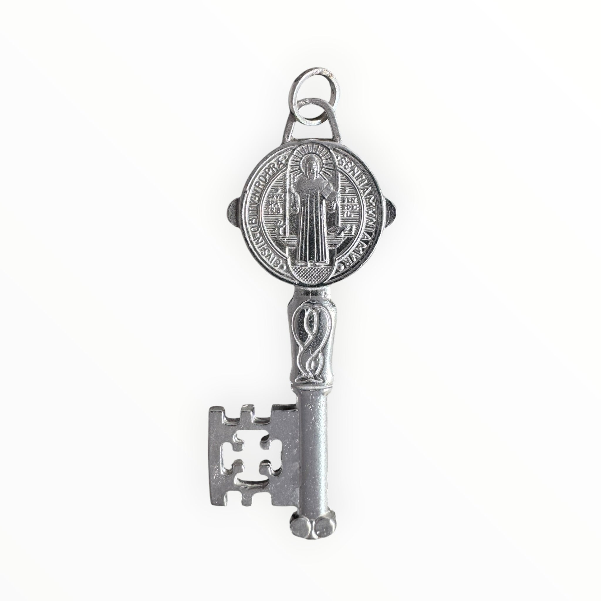 Medalla llave de San Benito de Plata