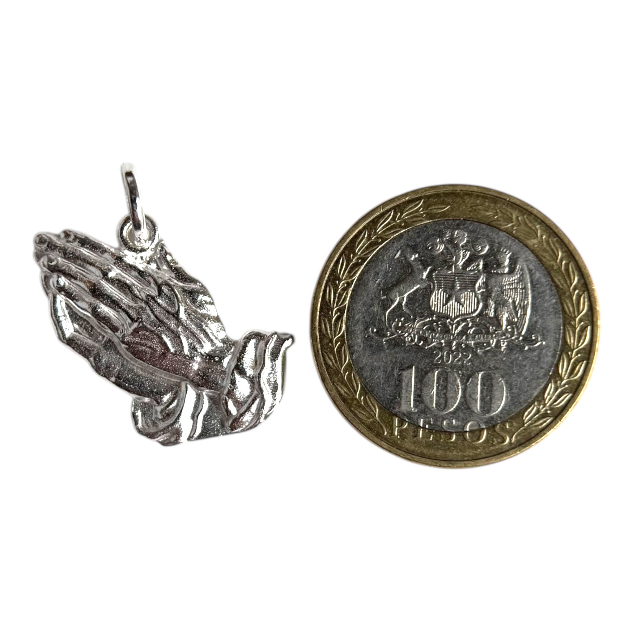 medalla-manos-orando-plata