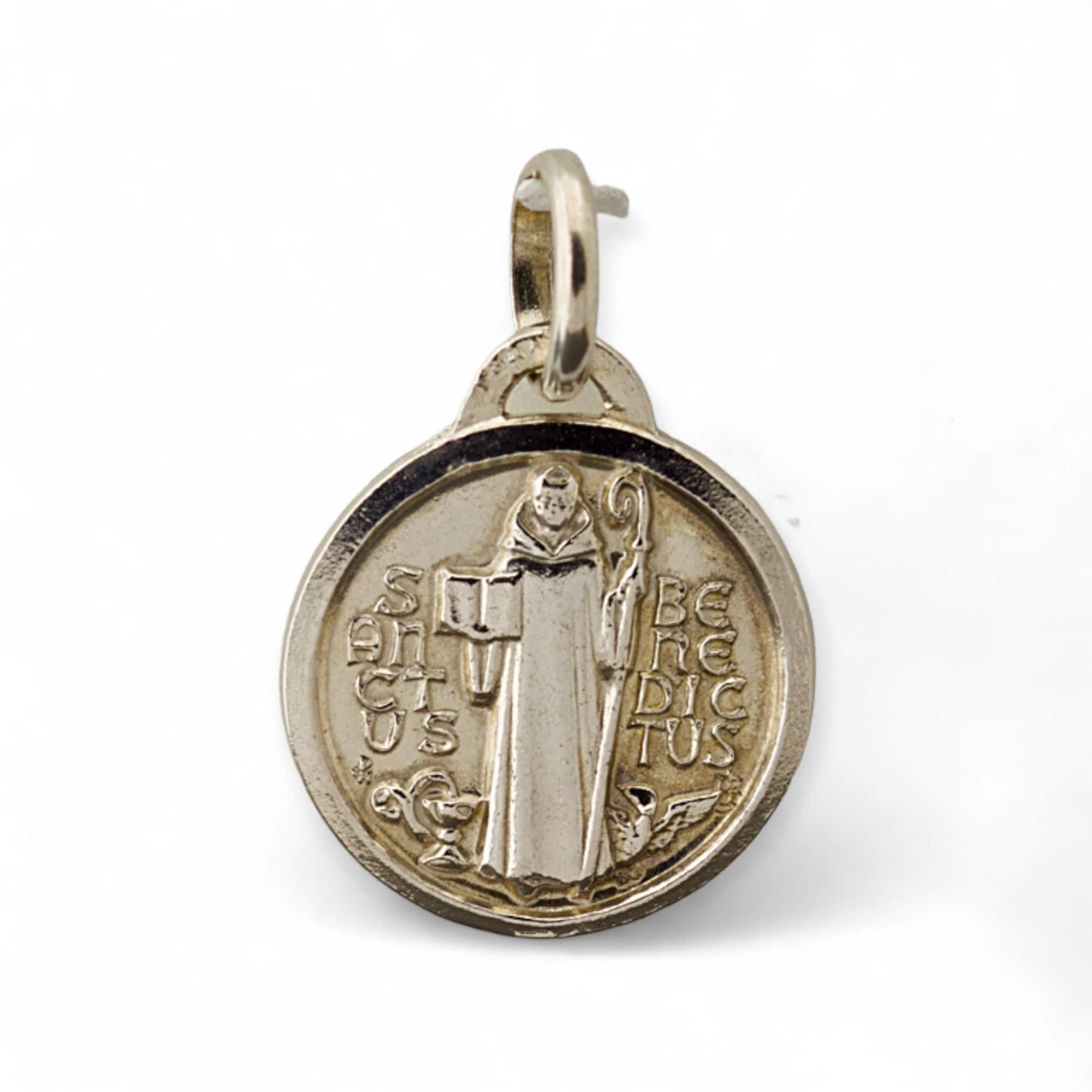 medalla san benito 17mm plata v2