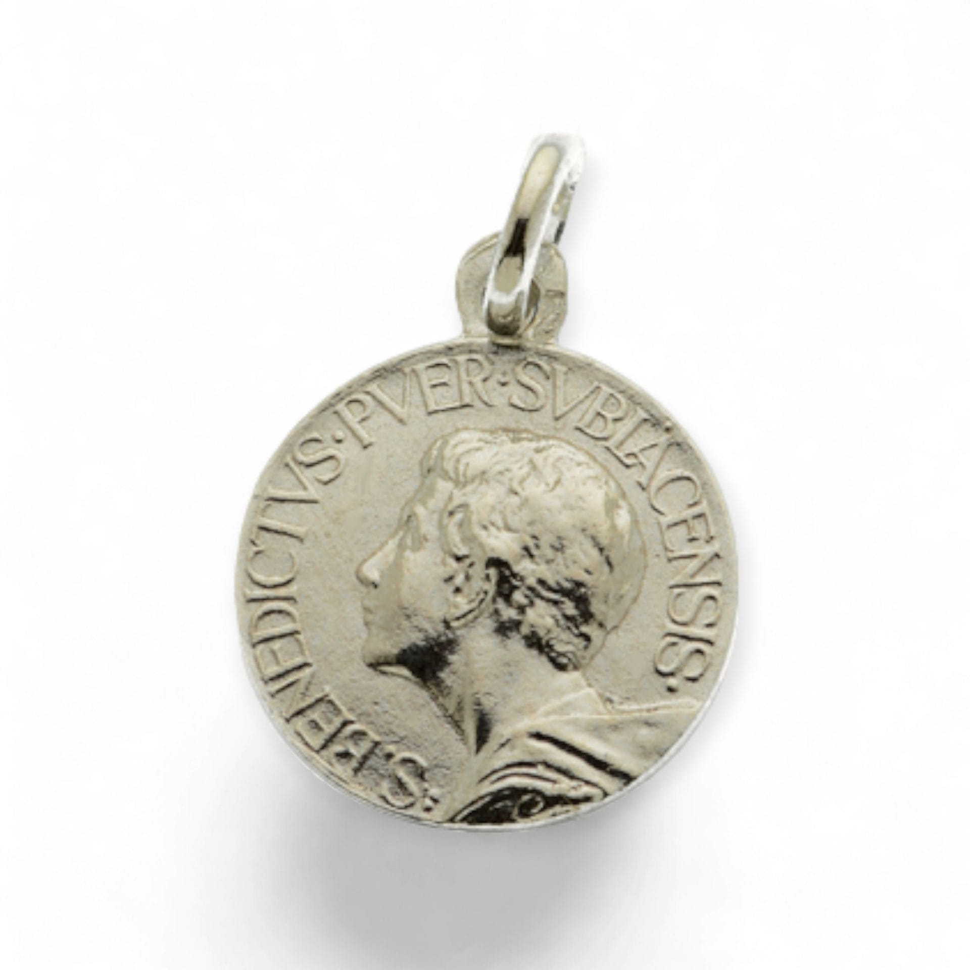 medalla san benito joven de plata