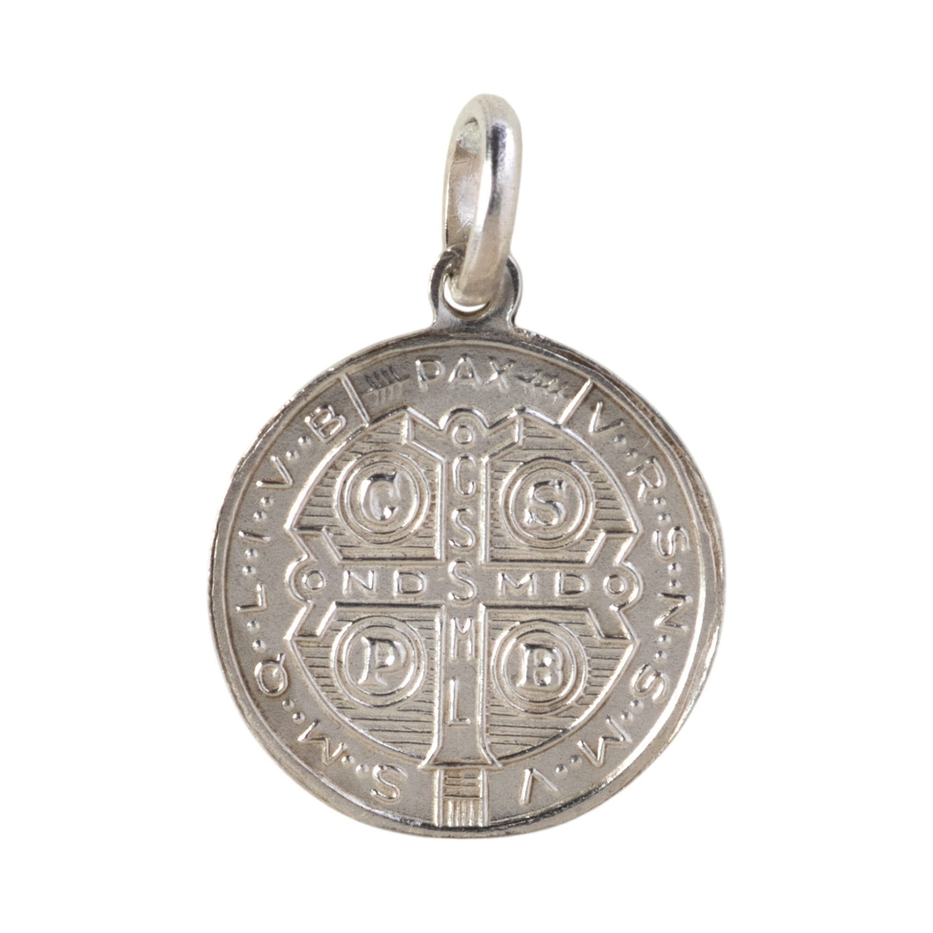 medalla san benito plata 17mm v3 reves