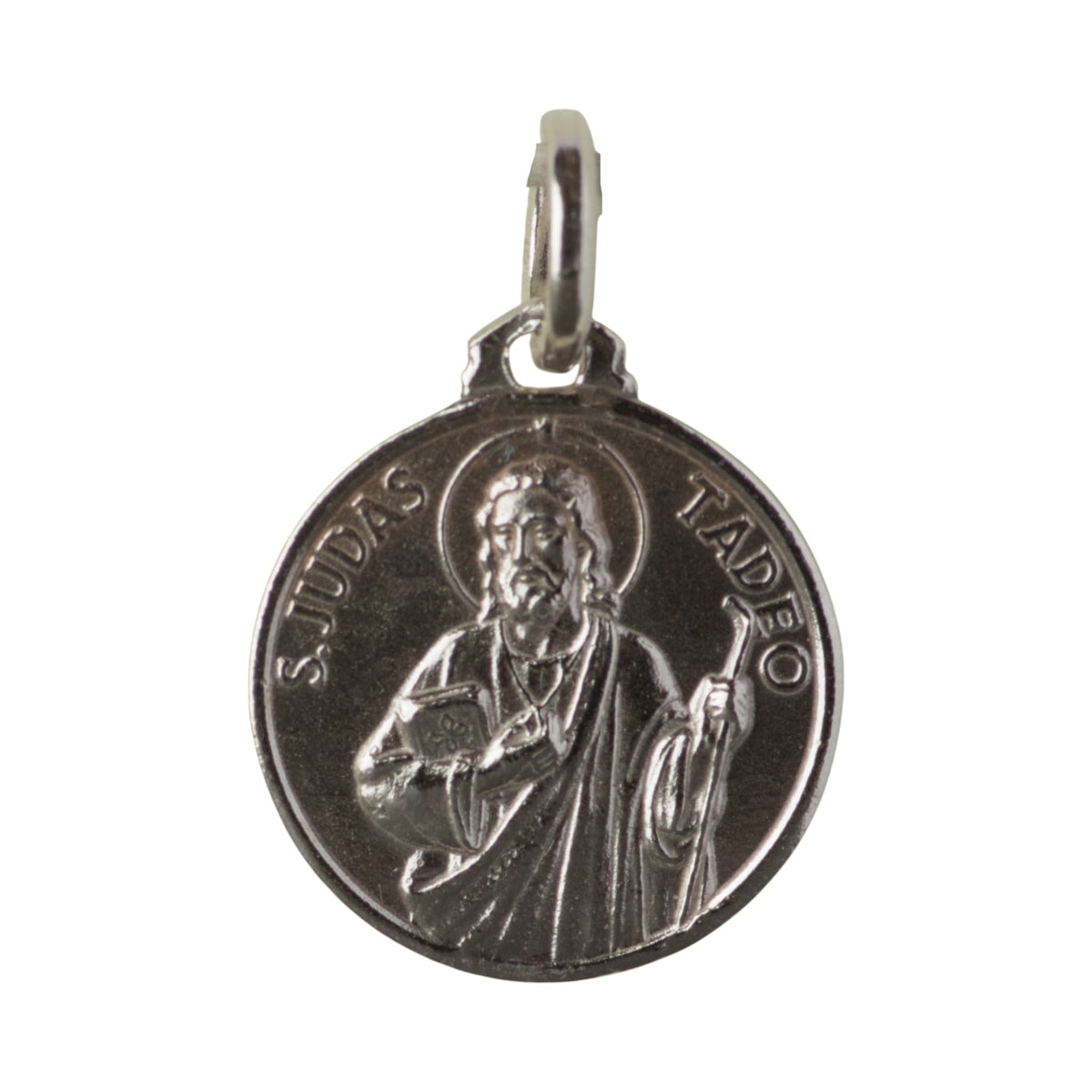 Medalla de San Judas Tadeo en plata - 16mm