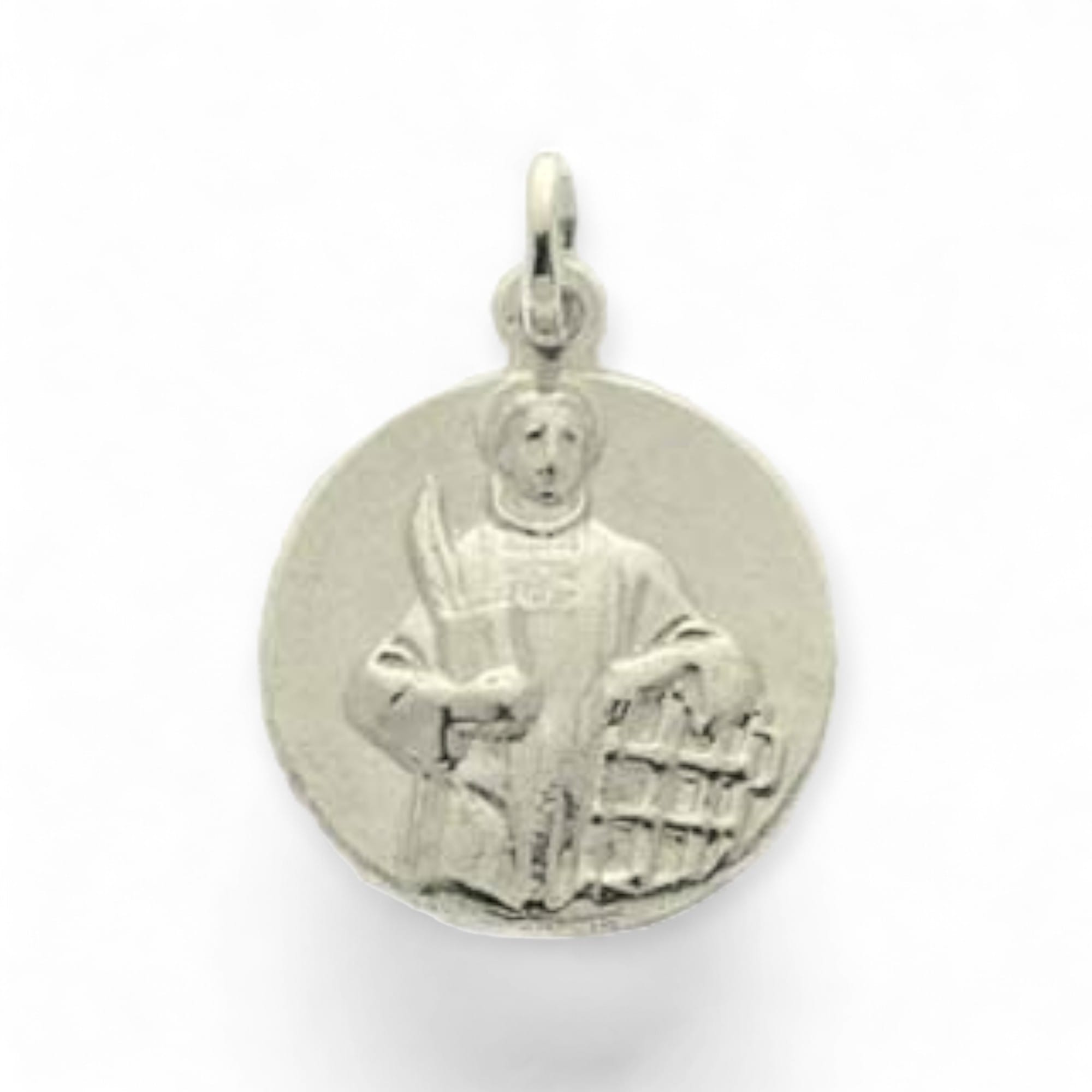 medalla san lorenzo plata
