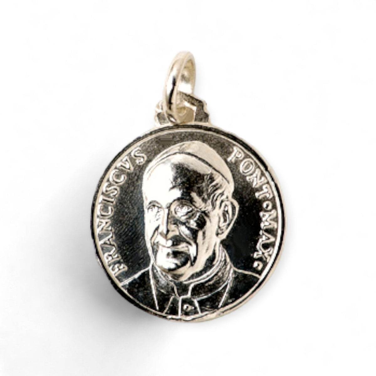Medalla del Papa Francisco en plata