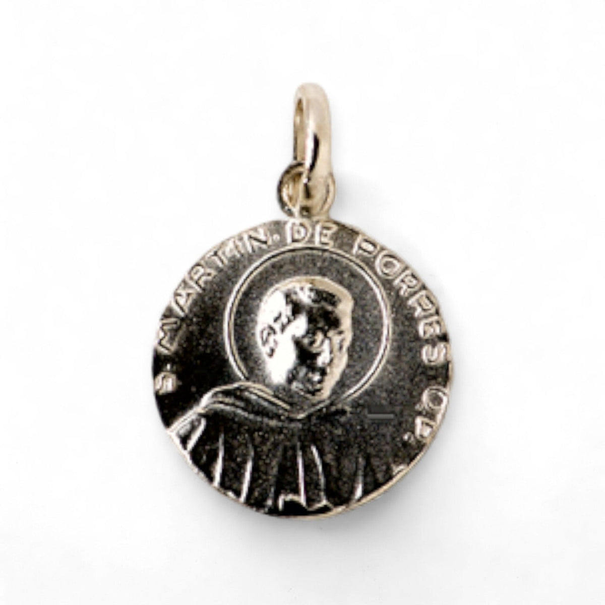 Medalla de San Martín de Porres en plata