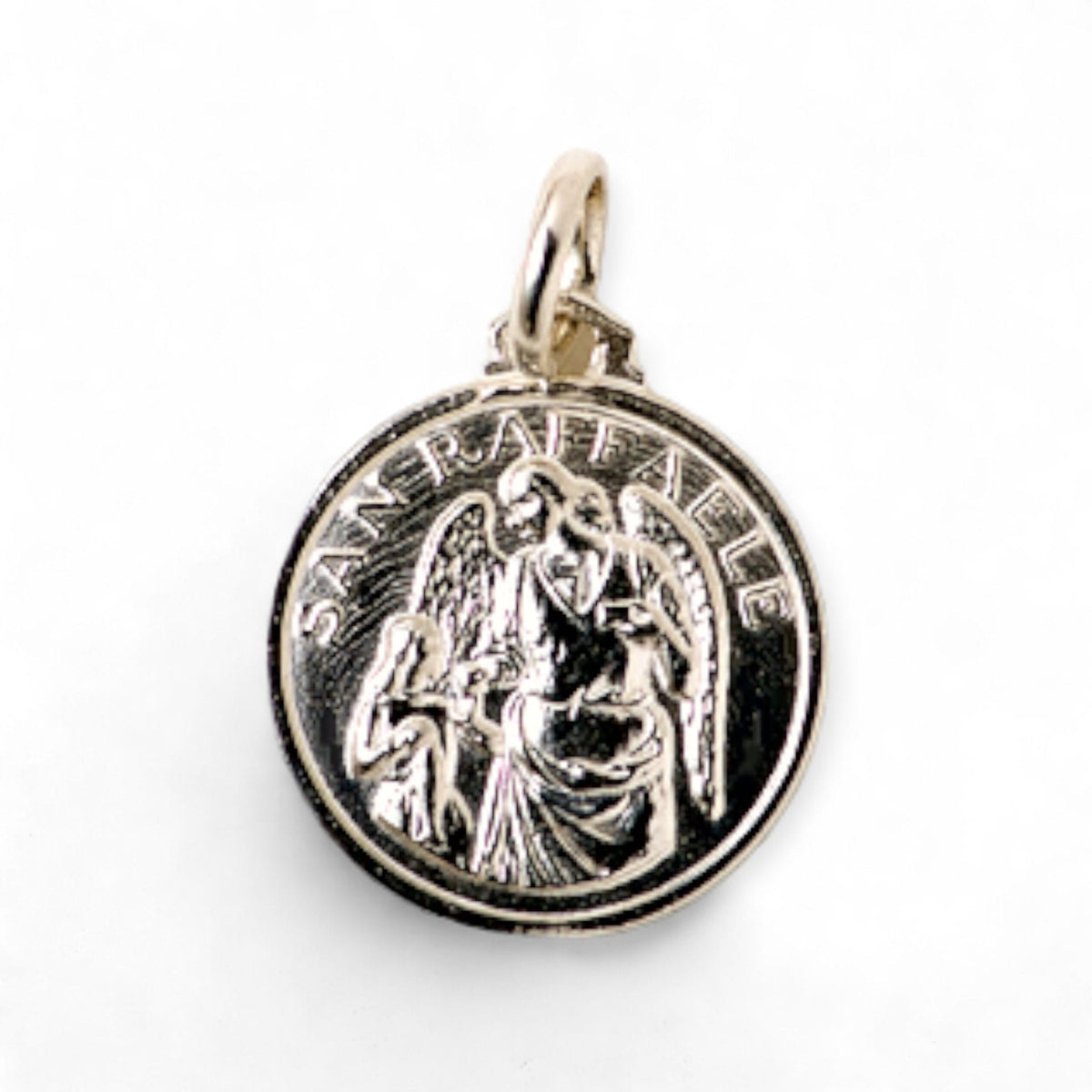 Medalla de San Rafael en plata