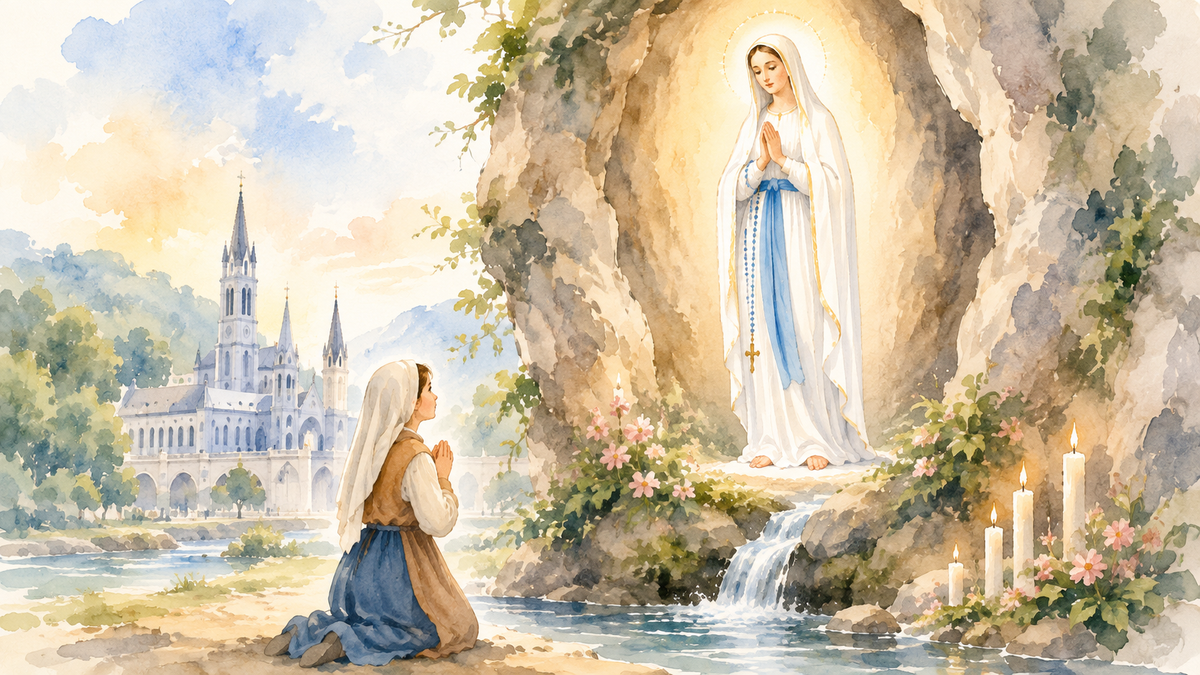 Virgen de Lourdes