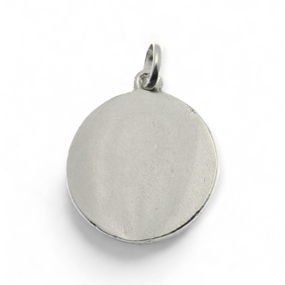 Medalla de San Alberto Hurtado en plata - detalle