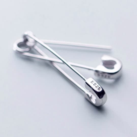 Alfiler de plata para cuneros