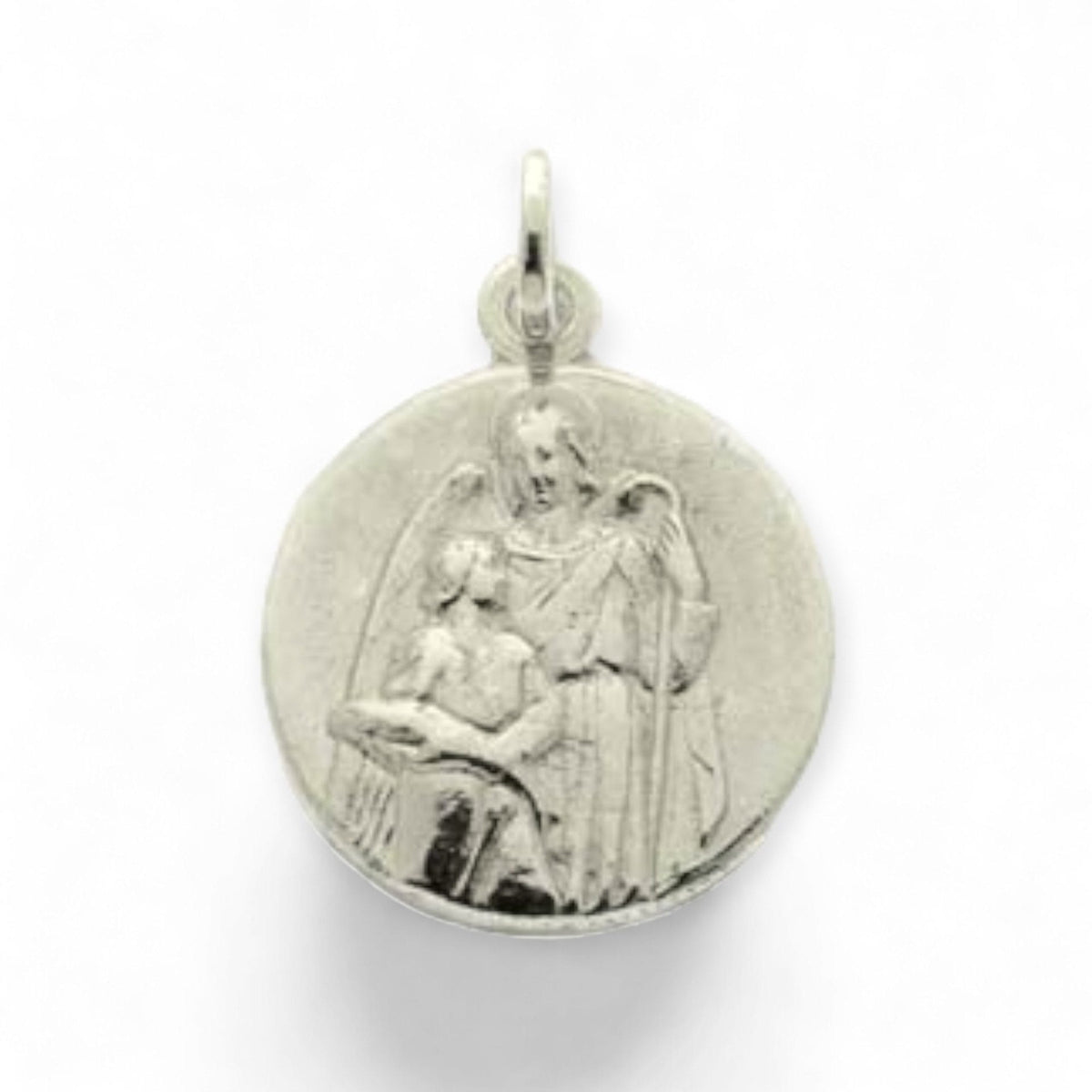 Medalla del Arcángel Rafael en plata