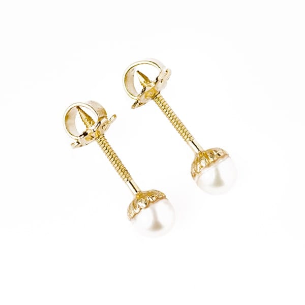Aros de perla abridores para bebé