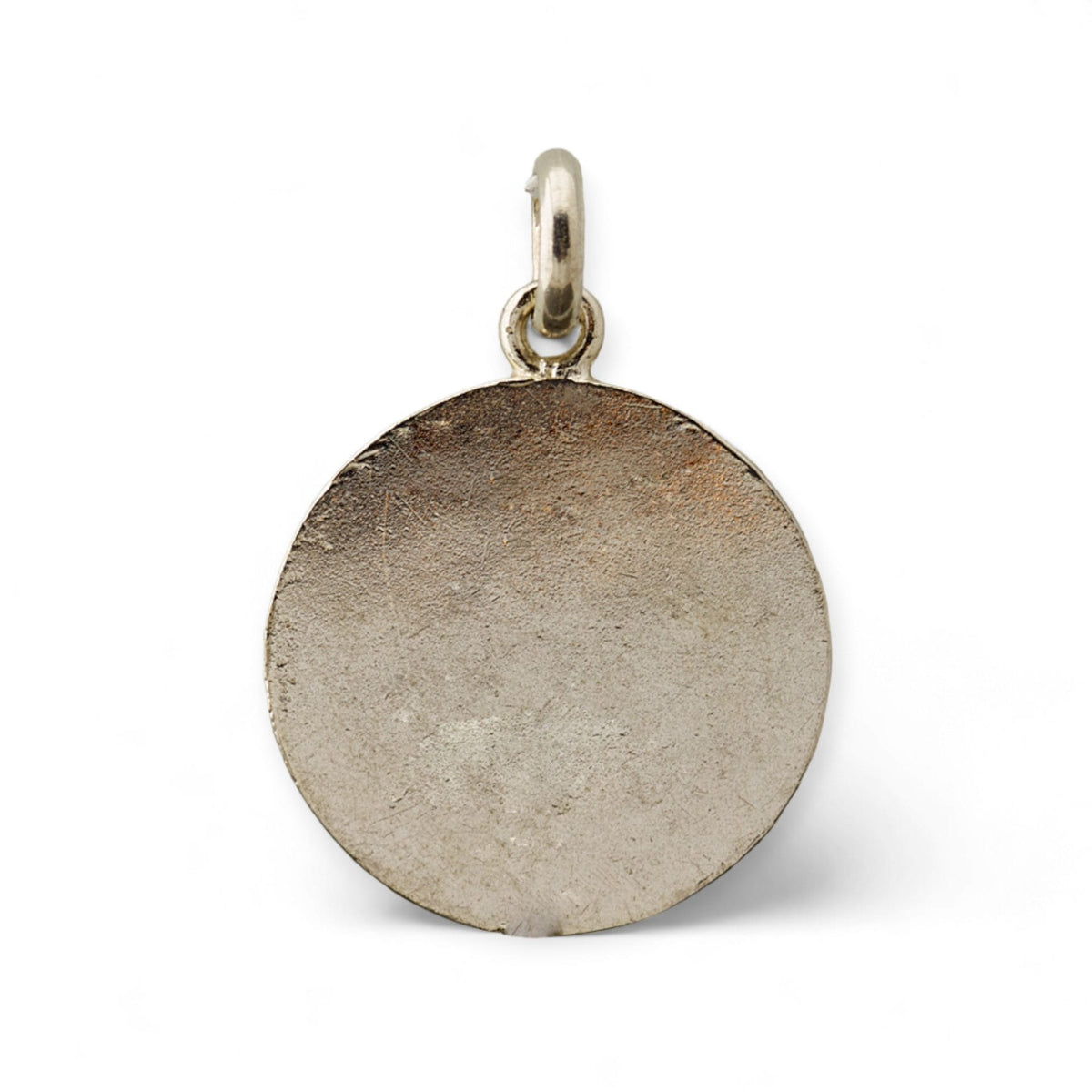 Medalla de Bautizo en plata - detalle