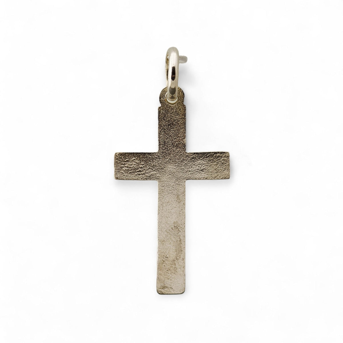 Cruz de plata - detalle