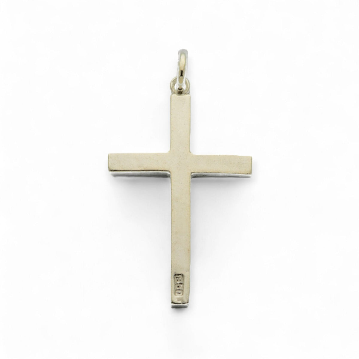 Cruz de plata - detalle