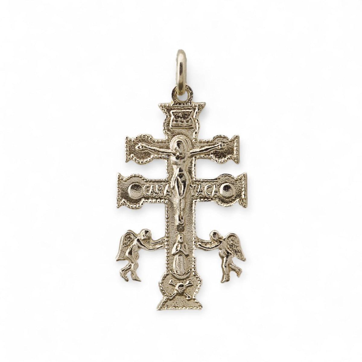 Cruz de Caravaca en plata
