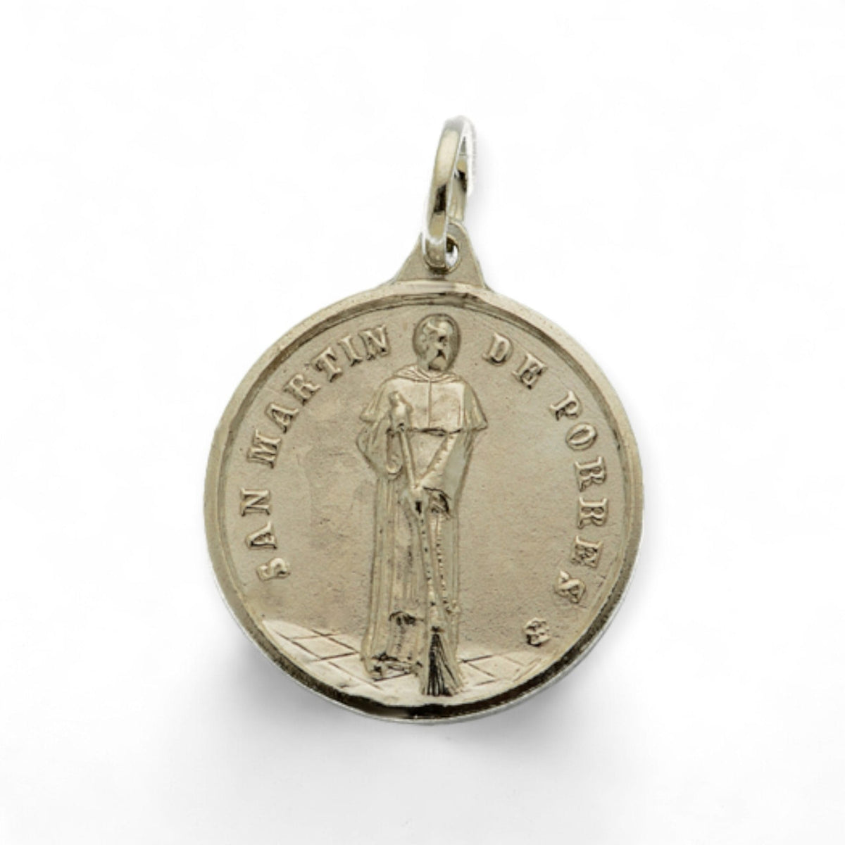 Medalla de San Martín de Porres en plata