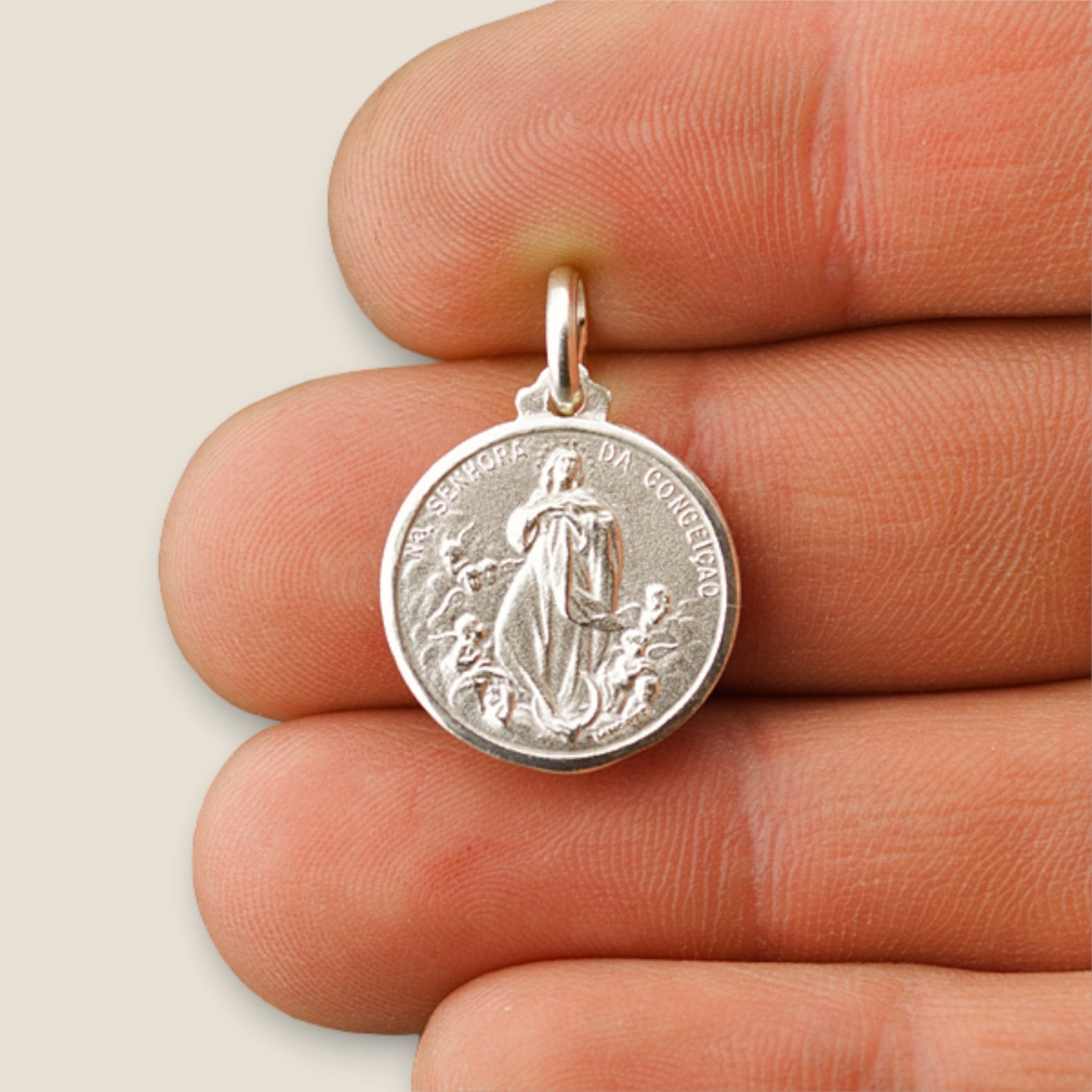 Medalla Virgen de la Concepción y Virgen de Fátima