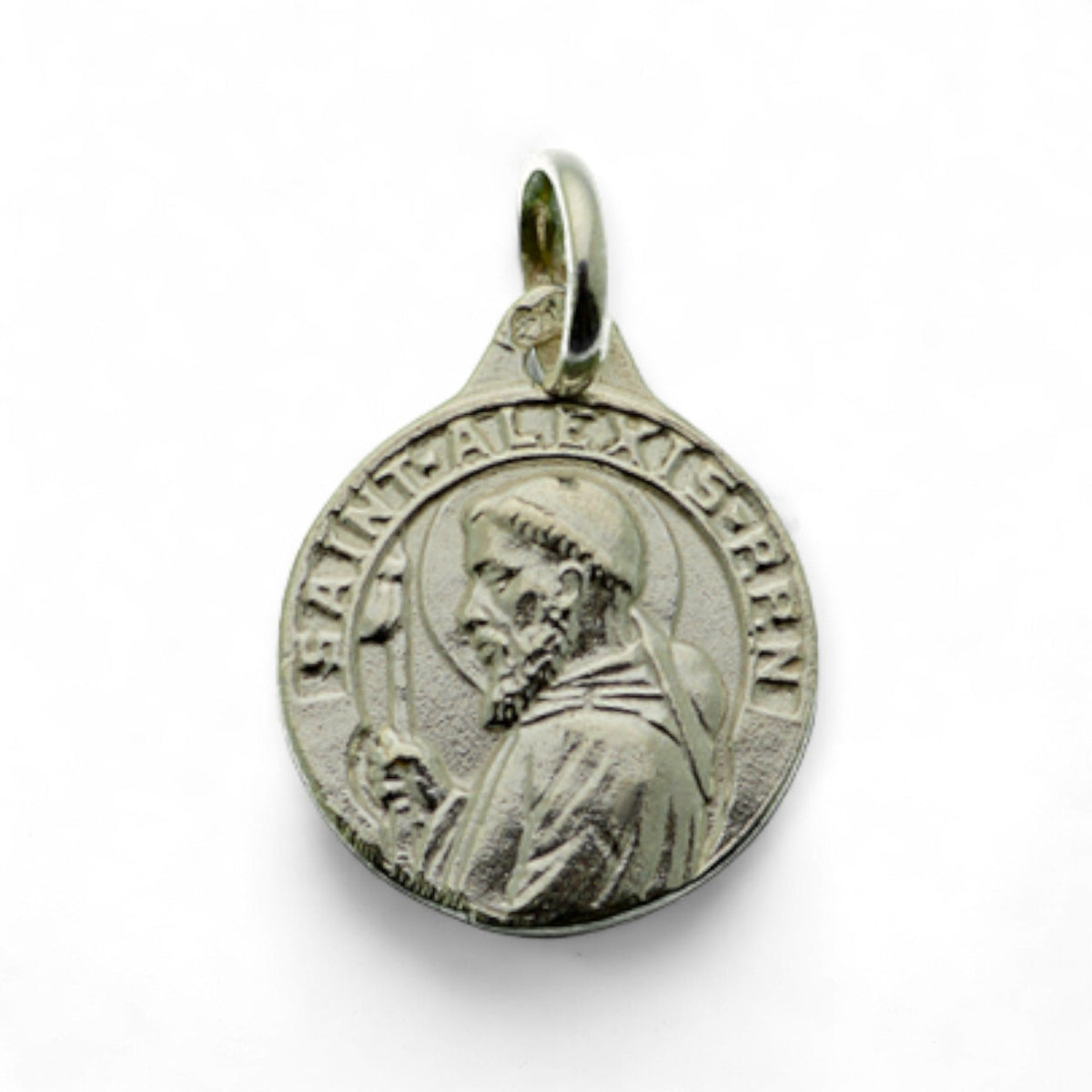 Medalla de San Alejo de Roma en plata