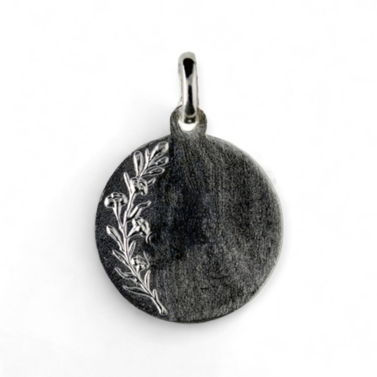 Medalla de San Pancracio en plata - detalle