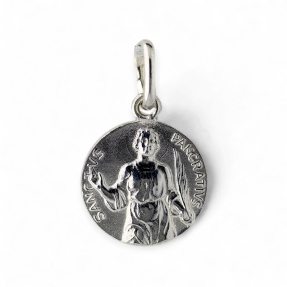 Medalla de San Pancracio en plata